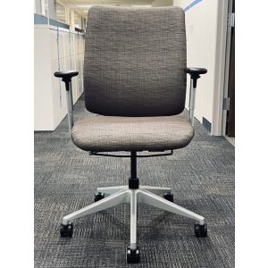 Steelcase Crew Office Chair (Brown/Silver)