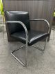 Knoll Brno Leather Tubular Chair